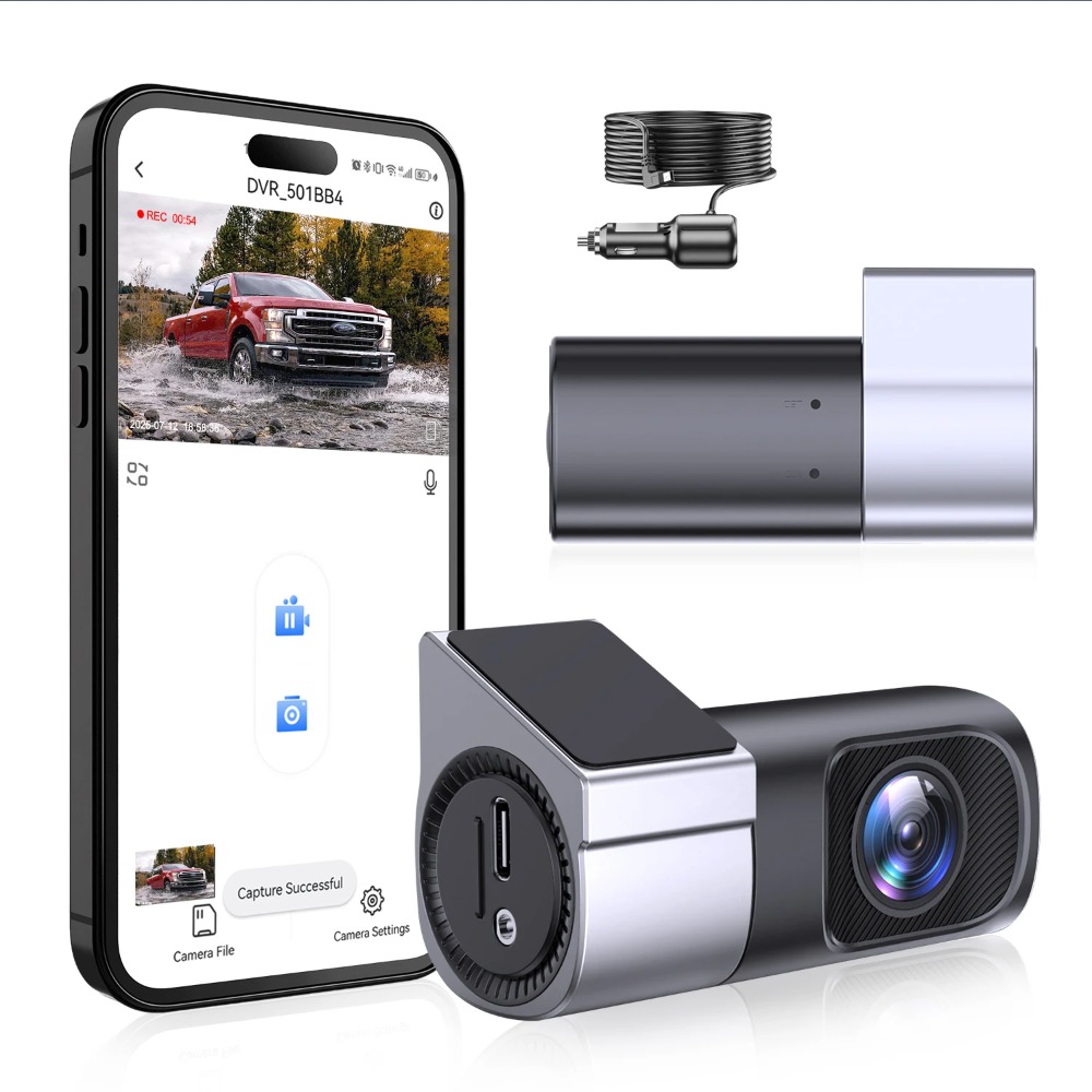 Panoramic Dash Cam 360 - 1080P Ultra HD Mini Dash Cam