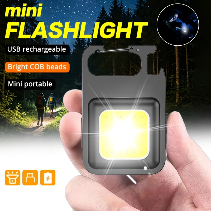Mini Electronics Gadgets - Portable Keychain Light Mini Multifunctional Camping