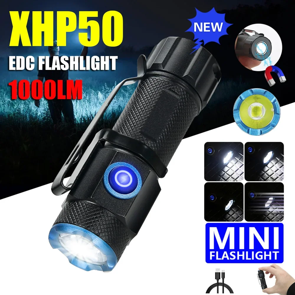 Mini Electronics Gadgets - 20W Super Bright P50 LED Flashlight