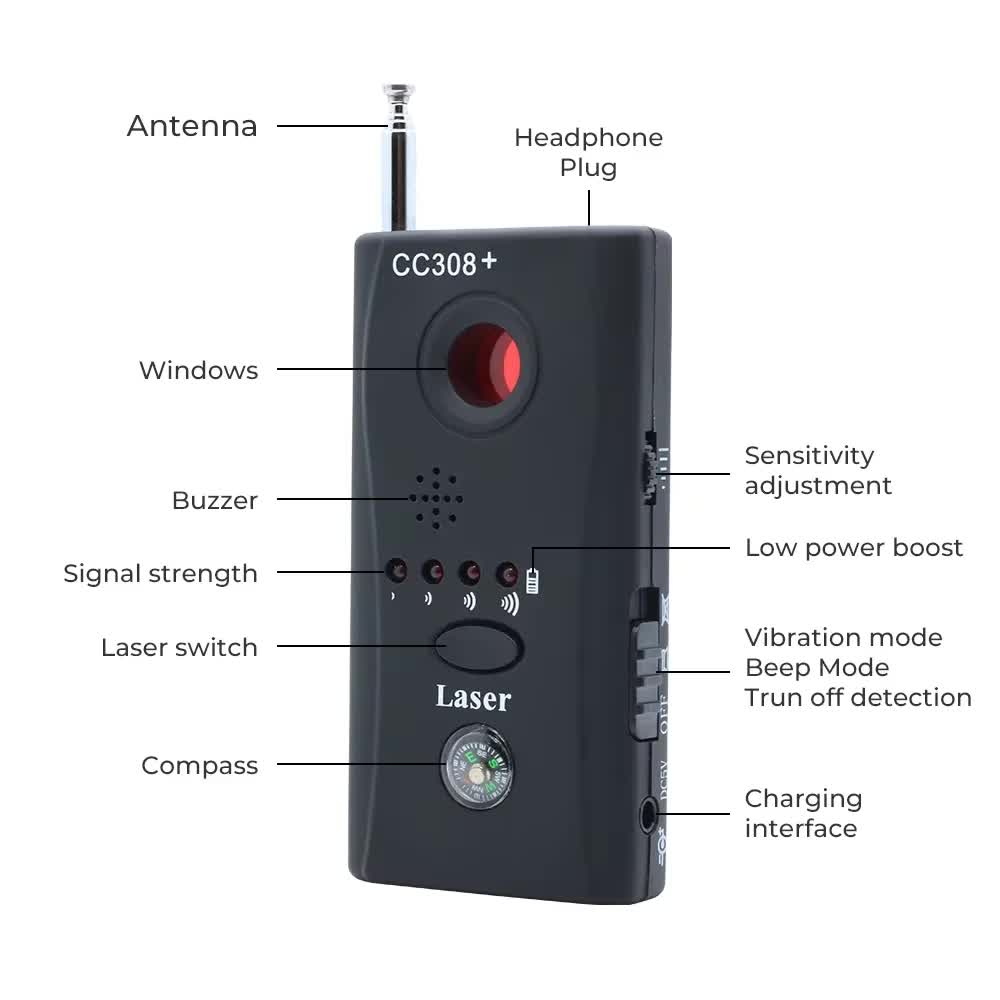 CC308 Portable Hidden Camera D - огляд і ціна Electronics Gadgets Sale