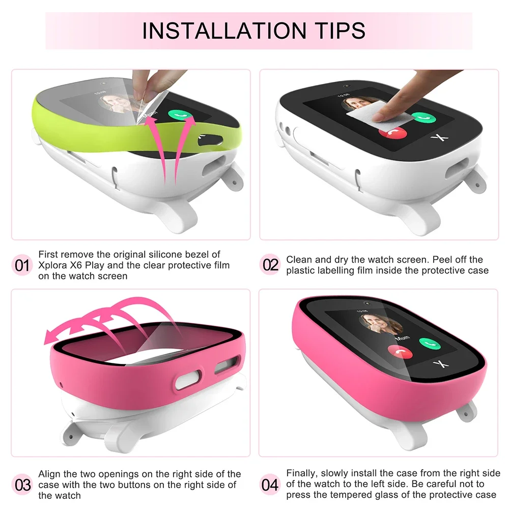 Case for Xploar X6 Play Kids S - огляд і ціна Smart Watch Kids