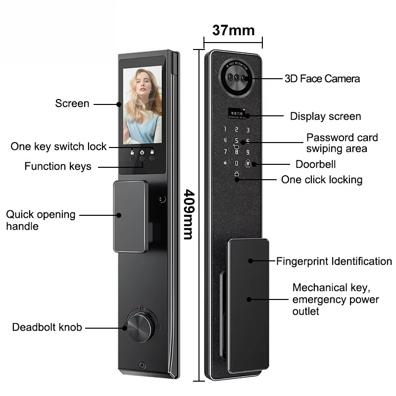 Tuya WiFi Smart Door Lock, Hom - огляд і ціна Electronics & Gadgets Starting With V