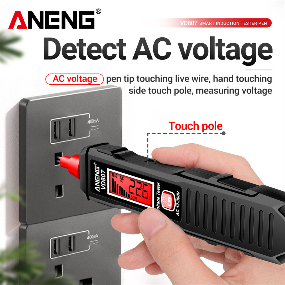 ANENG VD807 One-word Induction - огляд і ціна Smart Pen Digital