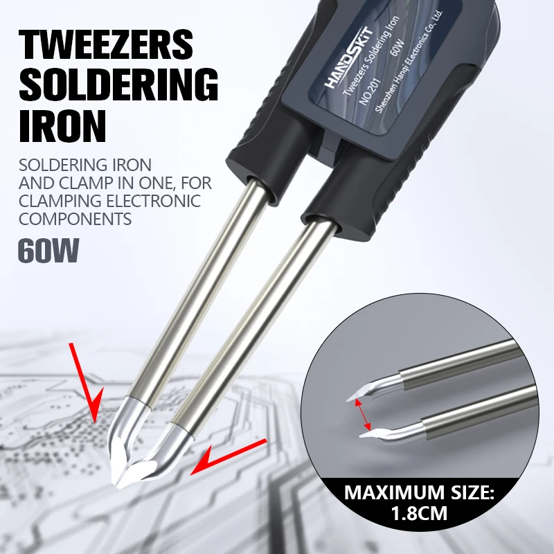 T12 Soldering Station Tweezers - огляд і ціна Useful Electronic Gadgets