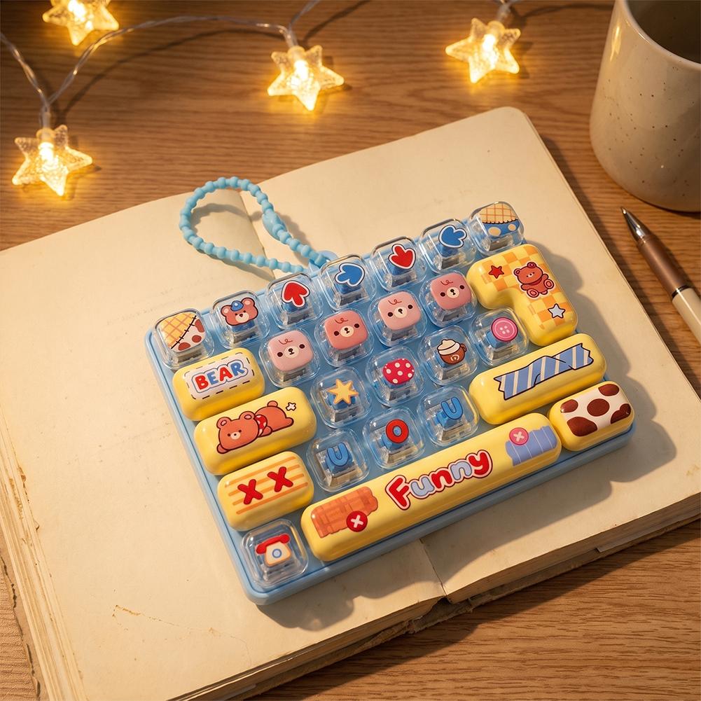 Mini 26 Keys Pop It Fidget Key - огляд і ціна Electronics Gadgets Bag