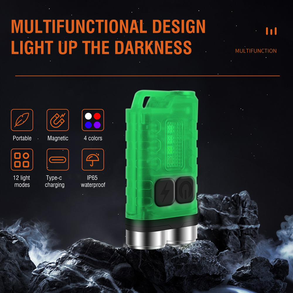 V3 EDC Flashlight Mini Keychai - огляд і ціна Mini Electronics Gadgets
