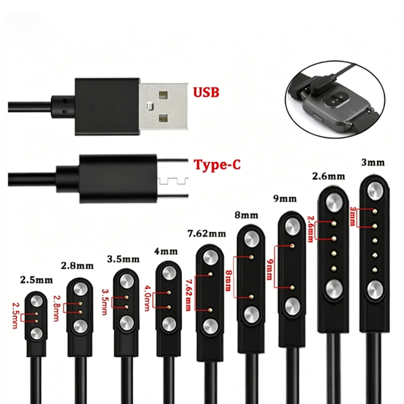 1PCS 2Pin 4Pin For Smartwatch  - огляд і ціна Smart Watch Kids