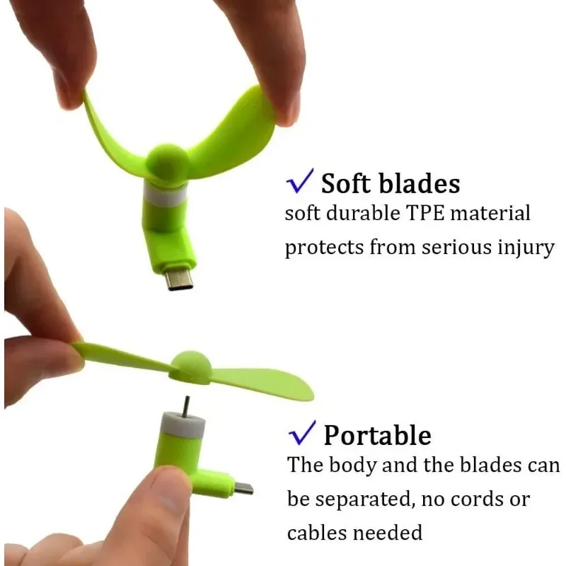 Type-C Mini Portable Micro Fan - огляд і ціна Electronics Gadgets Sale