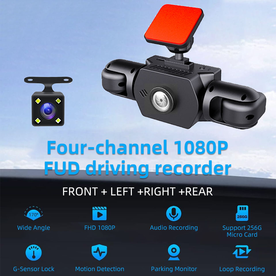 E-ACE 360° Car DVR 1080P DashC - огляд і ціна Panoramic Dash Cam 360