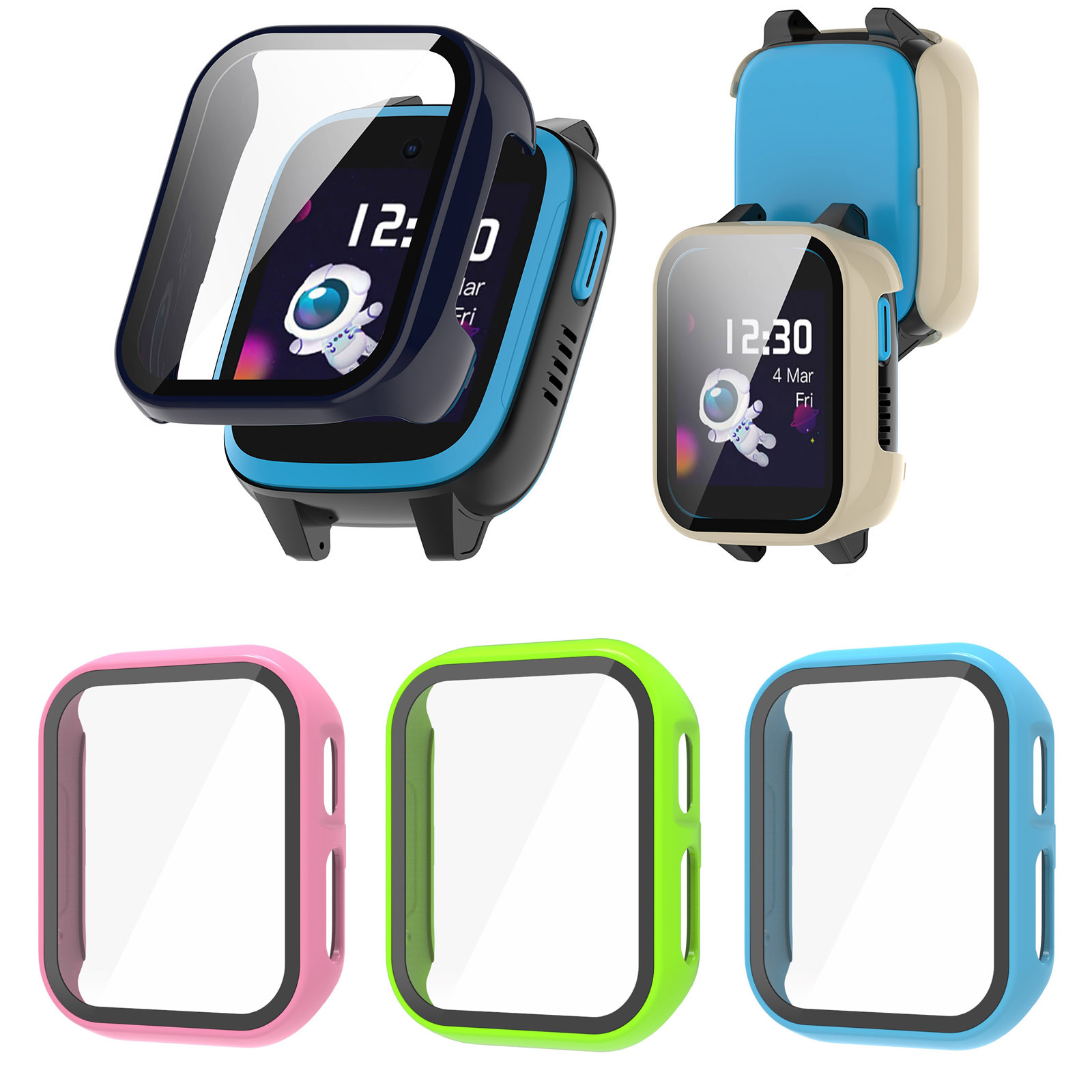 Hard Edge Shell Glass Screen P - огляд і ціна Smart Watch Kids