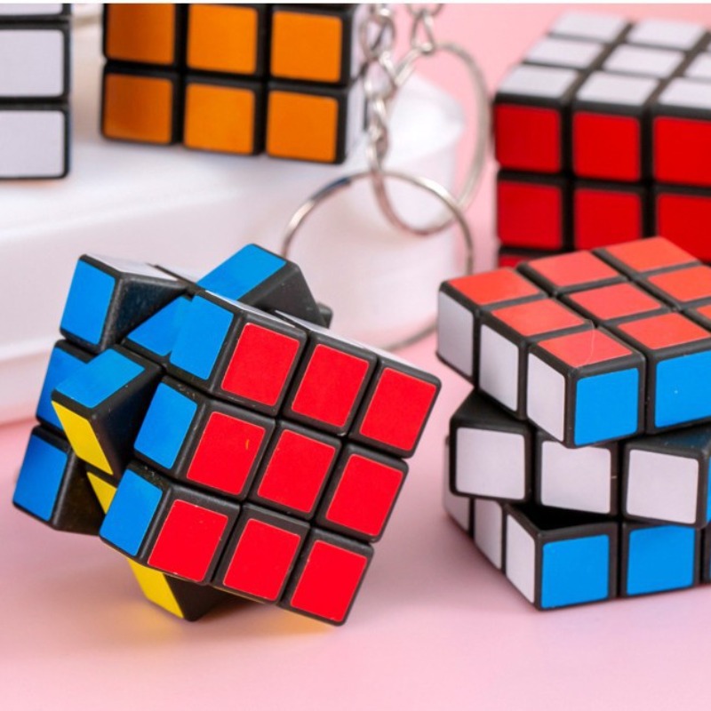 Mini 3x3 Magic Cube Keychain P - огляд і ціна Electronics Gadgets Bag