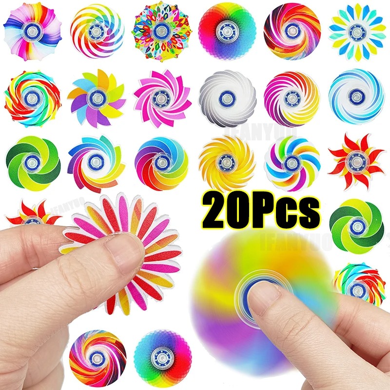 5-20Pcs Mini Ranbow Fidget Spi - огляд і ціна Electronics Gadgets Bag