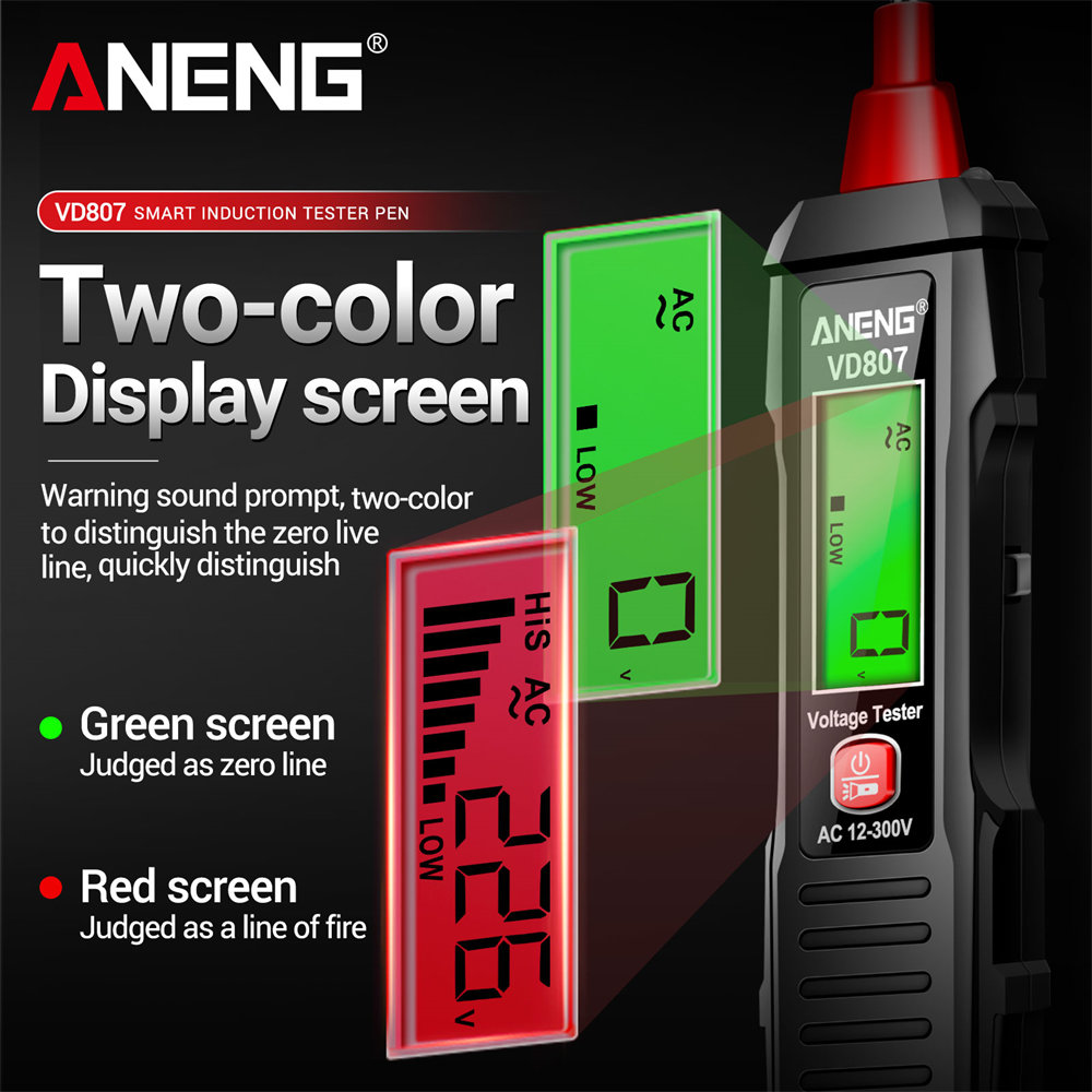 ANENG VD807 One-word Induction - огляд і ціна Smart Pen Digital