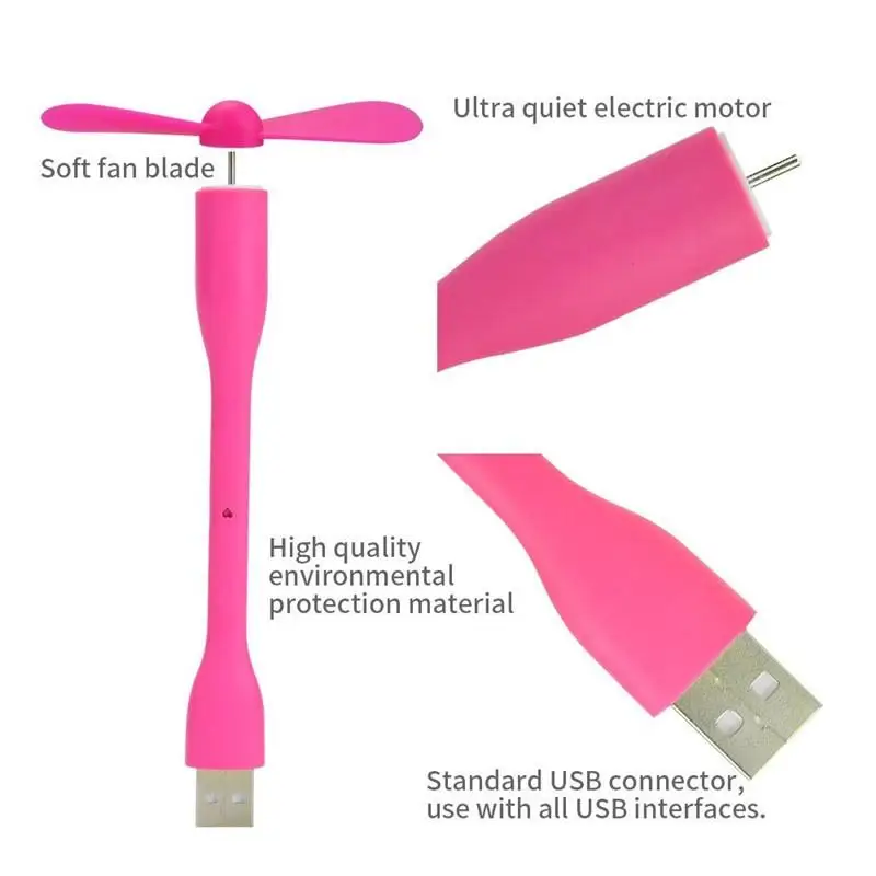 USB Fan Flexible Mini USB Outp - огляд і ціна Electronics Gadgets Sale