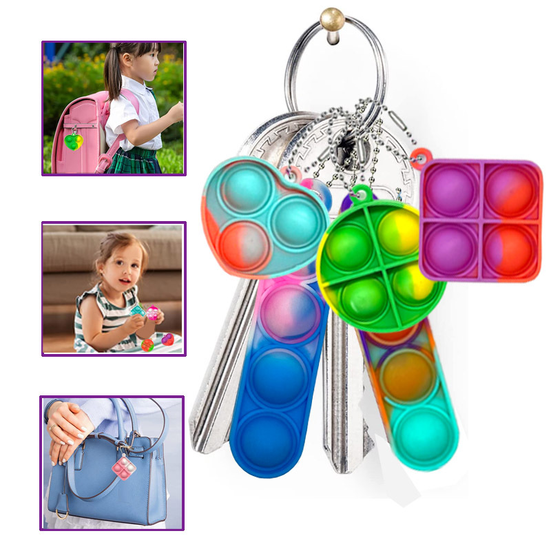 20Pcs Mini Pop Keychain Toddle - огляд і ціна Electronics Gadgets Bag