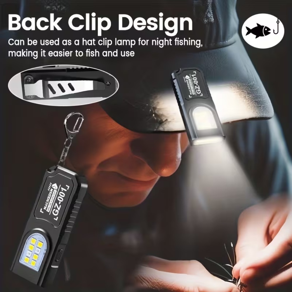 Mini COB LED Keychain Flashlig - огляд і ціна Mini Electronics Gadgets